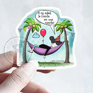 Sticker A mi edad