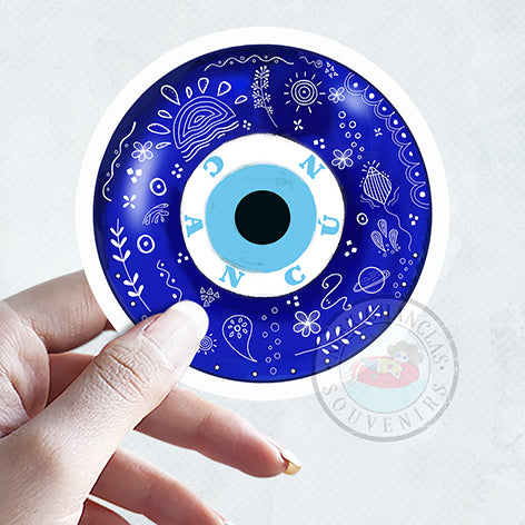 Sticker Blue evil eye