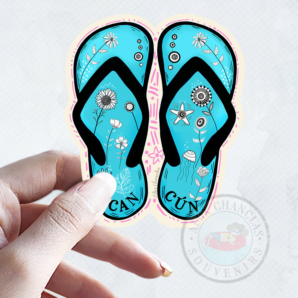 Sticker Chanclas