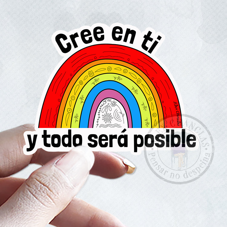 Sticker Cree en ti