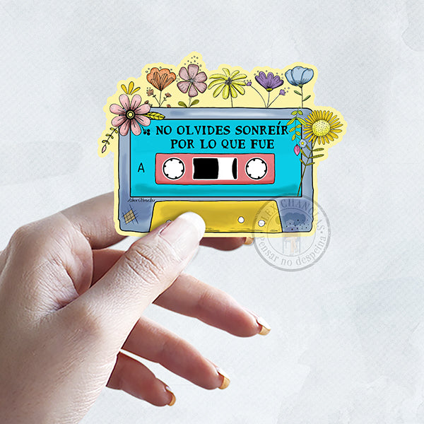 Sticker Nunca olvides