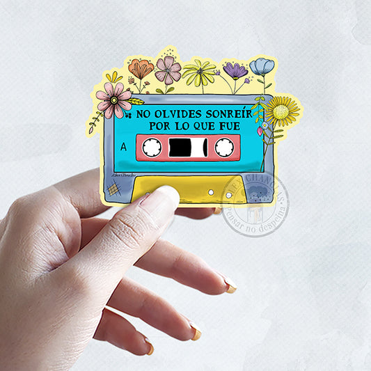 Sticker Nunca olvides