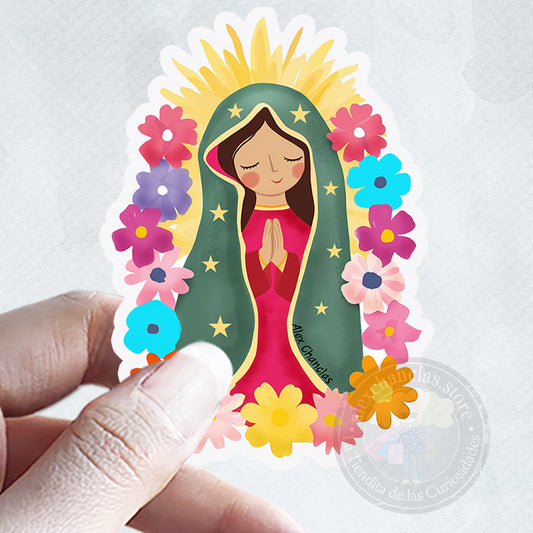 Sticker Virgencita de Guadalupe